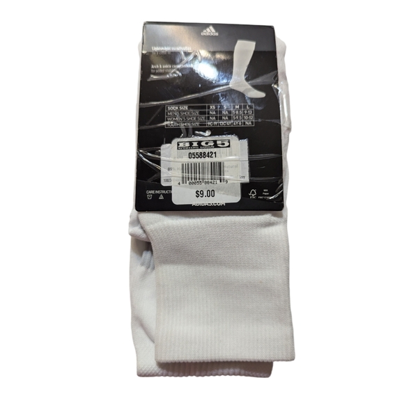 Adidas | Soccer Metro Sock | B&W | Small - Picture 3 of 5